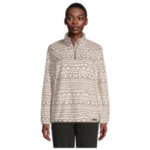 Woods Blakiston 1/4 fleece sweater size large